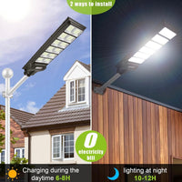 Solar Street Light Motion Sensor Waterproof Solar Security Flood Lights