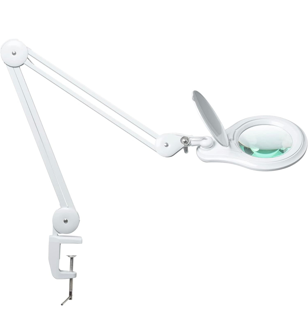 PRO XL Magnifying Clamp Lamp – With Bright LED Light 5X