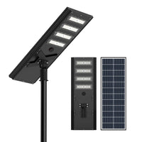 2500W Commercial Solar Power LED Parking Lot / Street/ Arena Light 160000 Lumen - (Black)