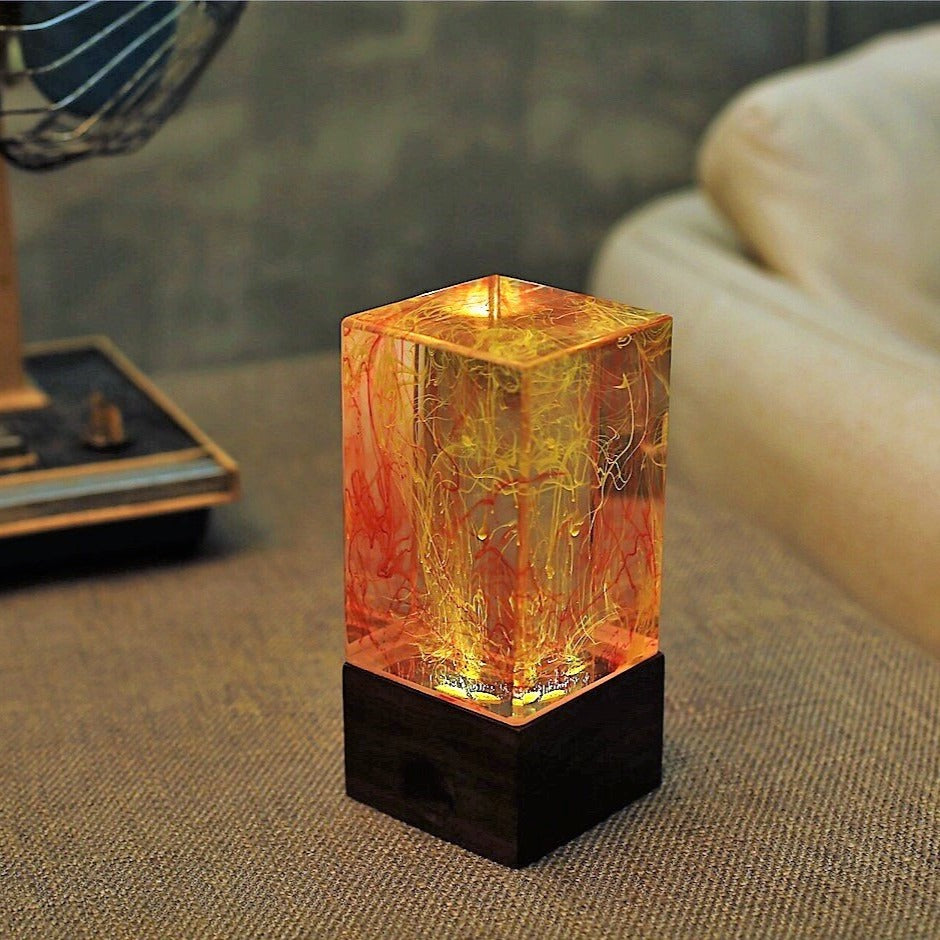 Resin table decor - Solar