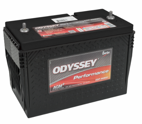 Odyssey Battery ODP-AGM31 Battery (31-925S) Group Size 31 - 12v 100ah 925CCA