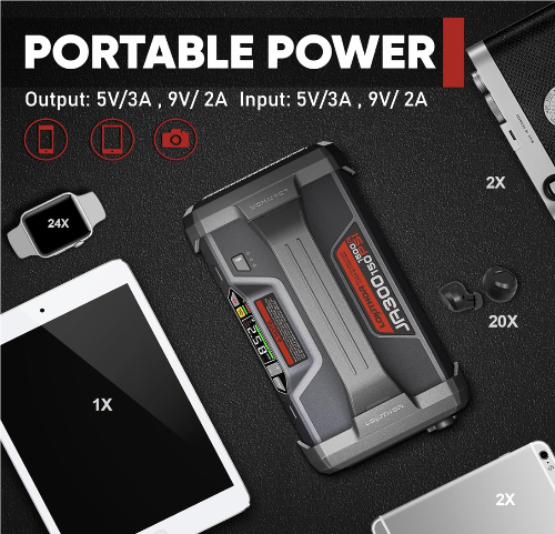 Portable Power jump pack