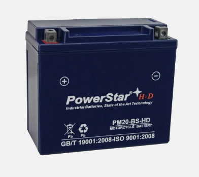 PowerStar HD 12V 20Ah Battery Replaces Yuasa