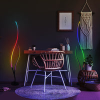 RGB Ripple Floor Lamp