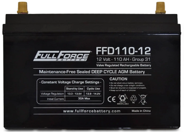 Fullriver FFD110-12 Group Size 31 Full Force Battery
