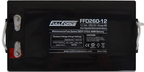 Fullriver FFD260-12 Group Size 8D Full Force Battery