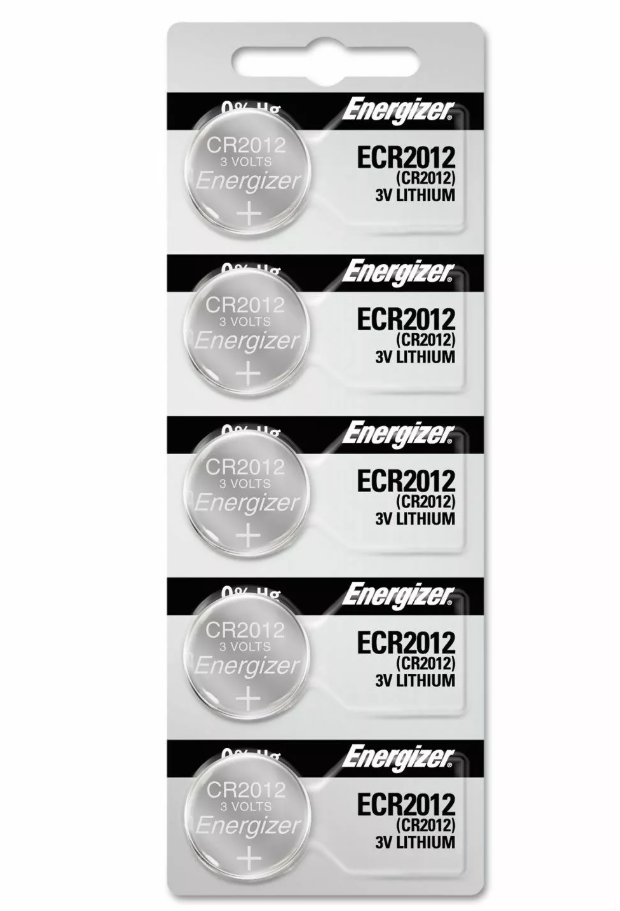 Cr 2012 Module Energizer CR 2012 (5 pack) Lithium Watch Low Drain Battery Long Lastin ...