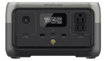 EcoFlow RIVER 2 Portable Power Station 256Wh Generator LFP Certified Refurbished