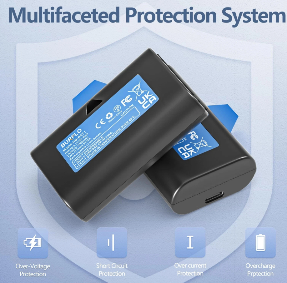 SimpliSafe Wireless Outdoor Security Cameras (2-Pack) Rechargeable Battery for