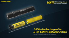 Nitecore MH11 USB-C Rechargeable Flashlight