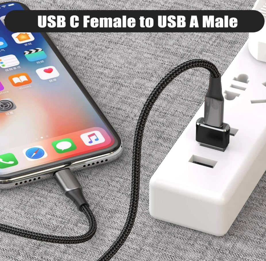  USB C 3.1 Type C Female to USB 3.0 Type A Male Port Converter
