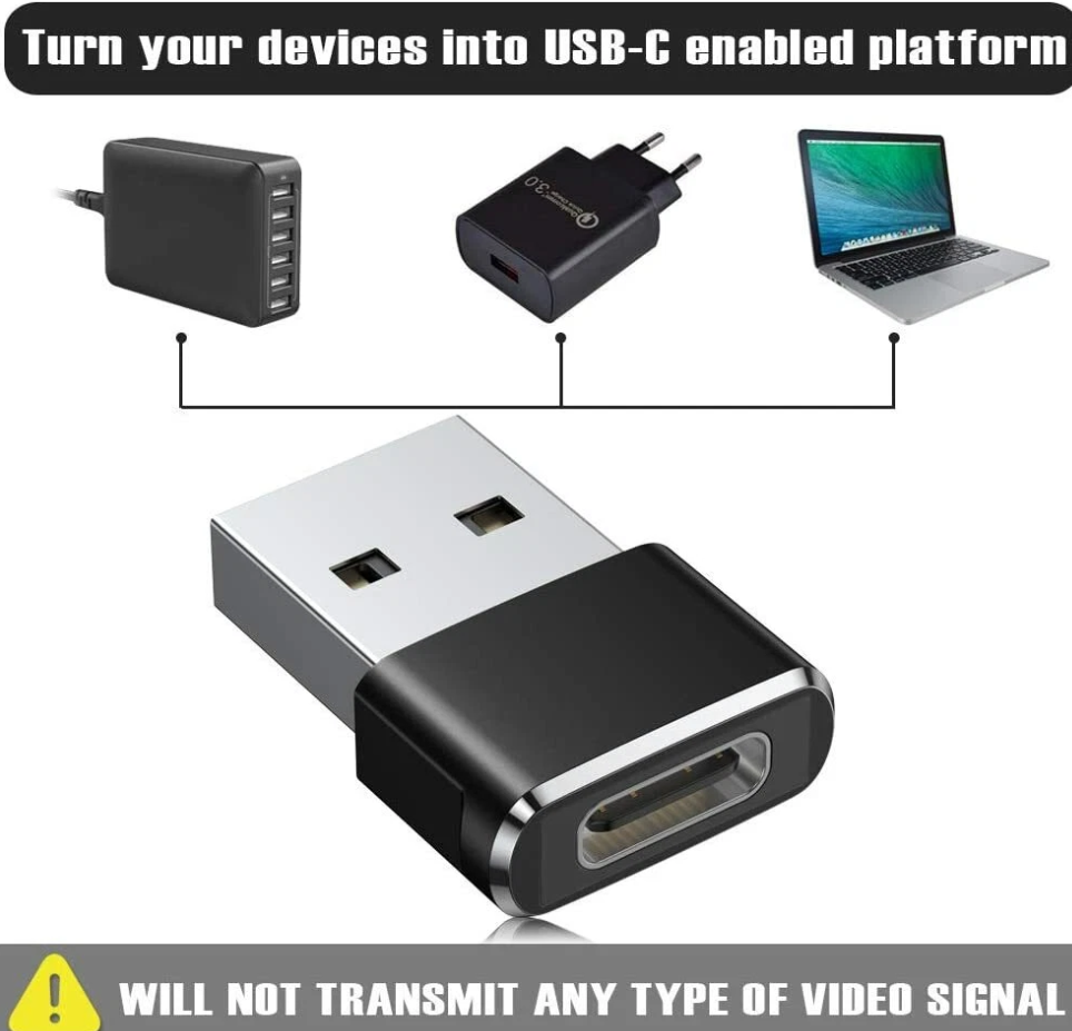  USB C 3.1 Type C Female to USB 3.0 Type A Male Port Converter Adapte