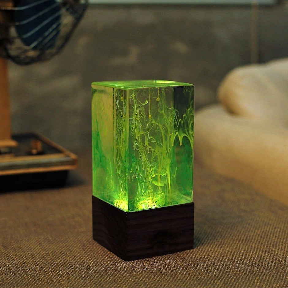 Resin table decor - Aurora