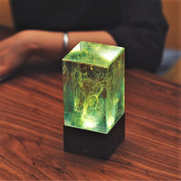 Resin table decor - Aurora