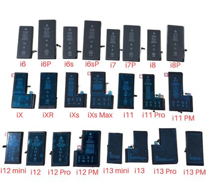 iPhone Replacement Battery 6 6S 7 Plus 8 X XS Max XR 11 12 13 Pro MAX