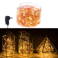 Solar String Lights Outdoor, Waterproof Solar Fairy Lights with 8 Lighting Modes