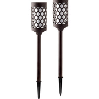 Solar Torch Path Lights Solar Panel (2-Pack)