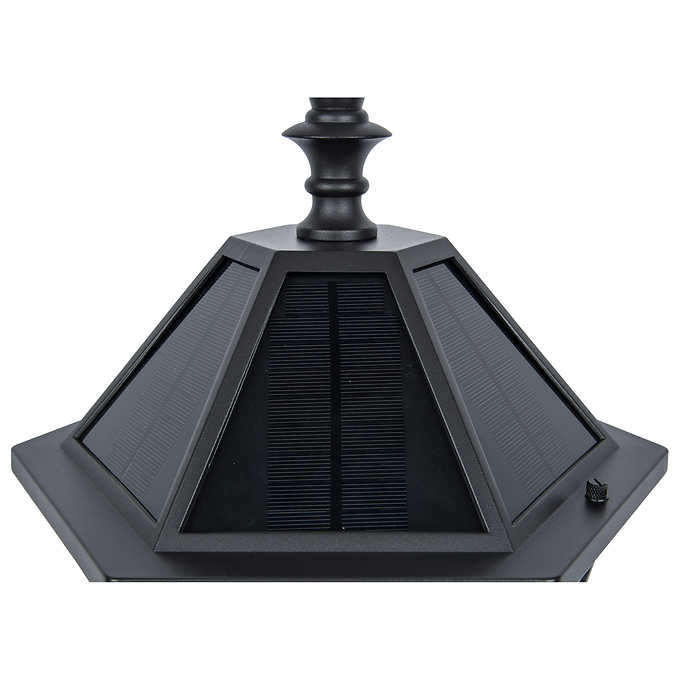 SmartYard Outdoor Solar LED Lamp Post 300 Lumen