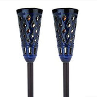 Energizer LED Ceramic Solar Tiki Torch Lights Dancing Lights Outdoor Waterproof 2 Pack