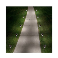 Member's Mark Solar LED Pathway Lights, Oil-Rubbed Bronze  (6 Pack)