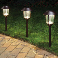 Smartyard Solar LED Large Pathway Lights 10 Lumen  - 6 Pack