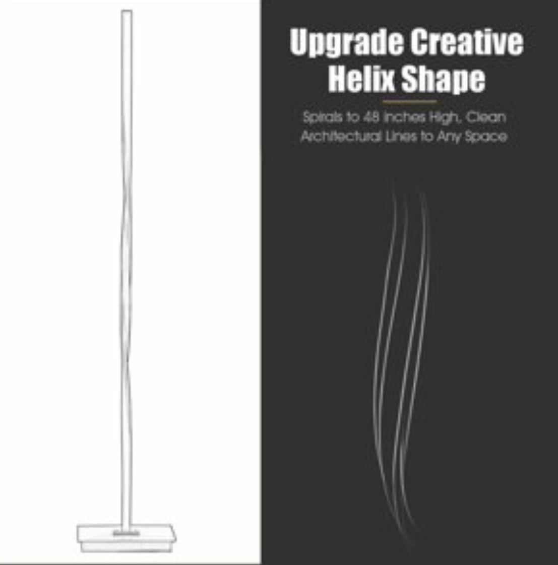 Modern LED Floor Lamp for Living Room Bright Lighting - Get Compliments: Unique, 48