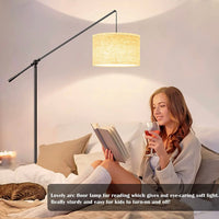 TubUSA- Arc Floor Lamp Hang - Large - with LED Bulb