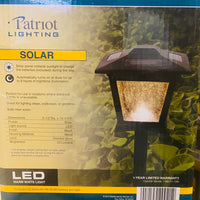 Patriot Lighting Solar Integrated LED Treehouse Path Landscape 10 Lumen Light 8-Pack