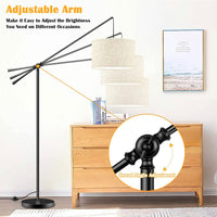 TubUSA- Arc Floor Lamp Hang - Large - with LED Bulb