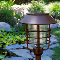 Energizer Grill Solar LED Pathway Lights - Oil-rubbed Bronze 4 Pack