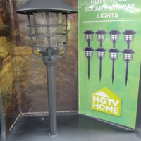 Energizer LED 8 Piece Large Solar Pathway Lights Aluminum with glass |