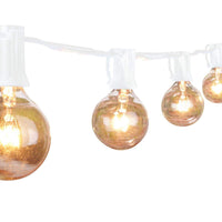 Outdoor String Light-25 Feet G40 Globe Patio Lights with 26 Edison Glass Bulbs Waterproof Connectable Hanging Light