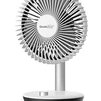 Geek Aire 7 inch 5200mAh Rechargeable Table / Portable Fan with Powerful and Quiet Brushless DC Motor