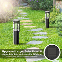 SmartYard Solar Pathway Lights, 6 Pack Solar Outdoor Lights Up to 14 Hrs Warm White & RGB