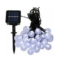 50 LED Solar Lamp Crystal Ball Globe Waterproof LED Solar String Light Bulb Christmas Tree Decor Outdoor Solar Light