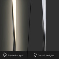 Modern LED Floor Lamp for Living Room Bright Lighting - Get Compliments: Unique, 48