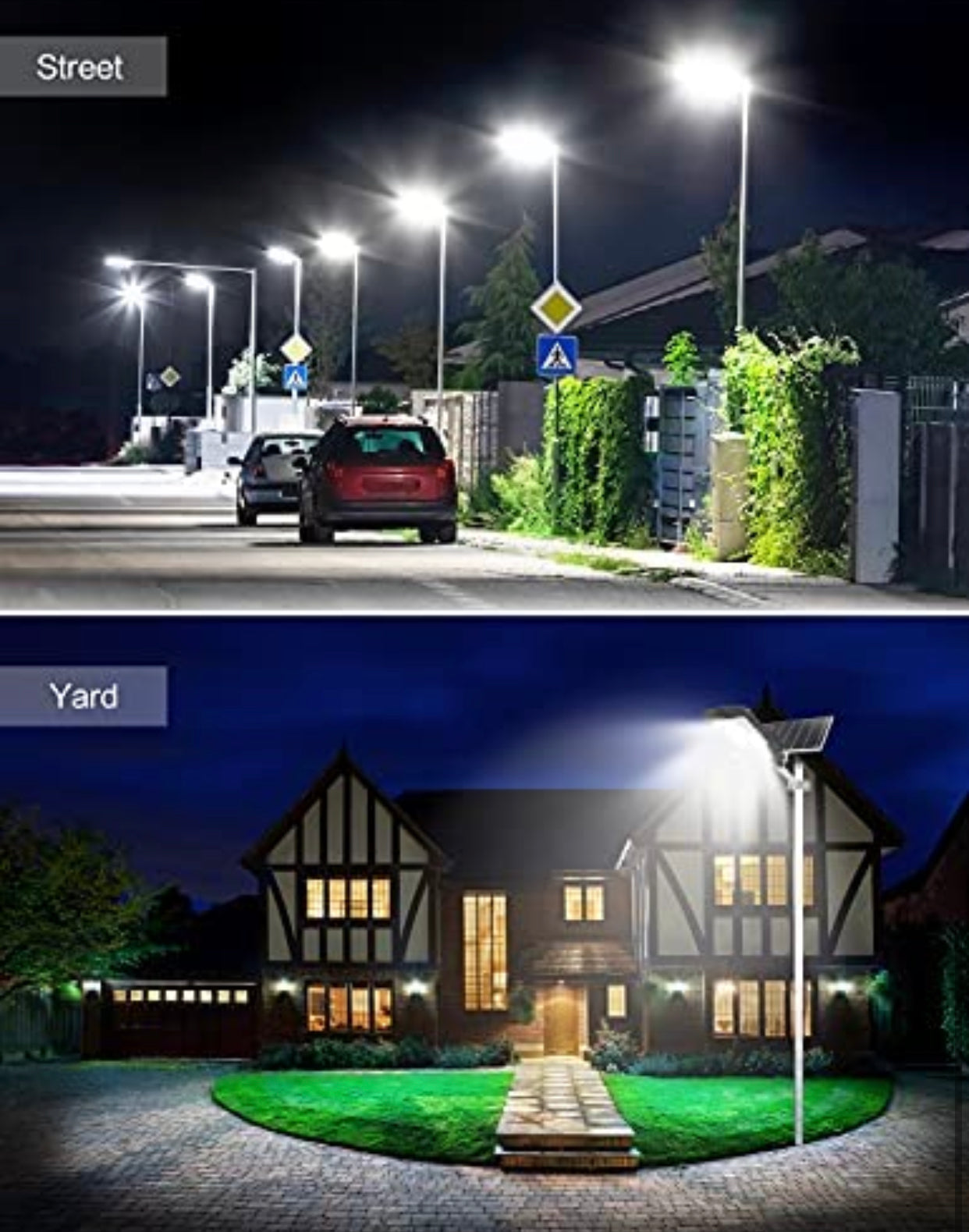 400W Solar Street Lights Outdoor, Dusk to Dawn Solar Led Outdoor Light with Remote Control, 6500K Daylight White Security Led Flood Light