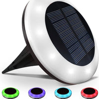 Colorize Solar Lights Color Change Waterproof Ring Lights In-Ground 6 Pack