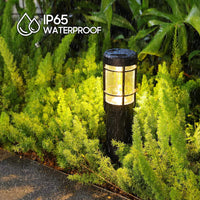 SmartYard Solar Pathway Lights, 6 Pack Solar Outdoor Lights Up to 14 Hrs Warm White & RGB