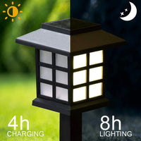 Solar Pathway Lights - Waterproof Outdoor Solar Lights 12 Pack