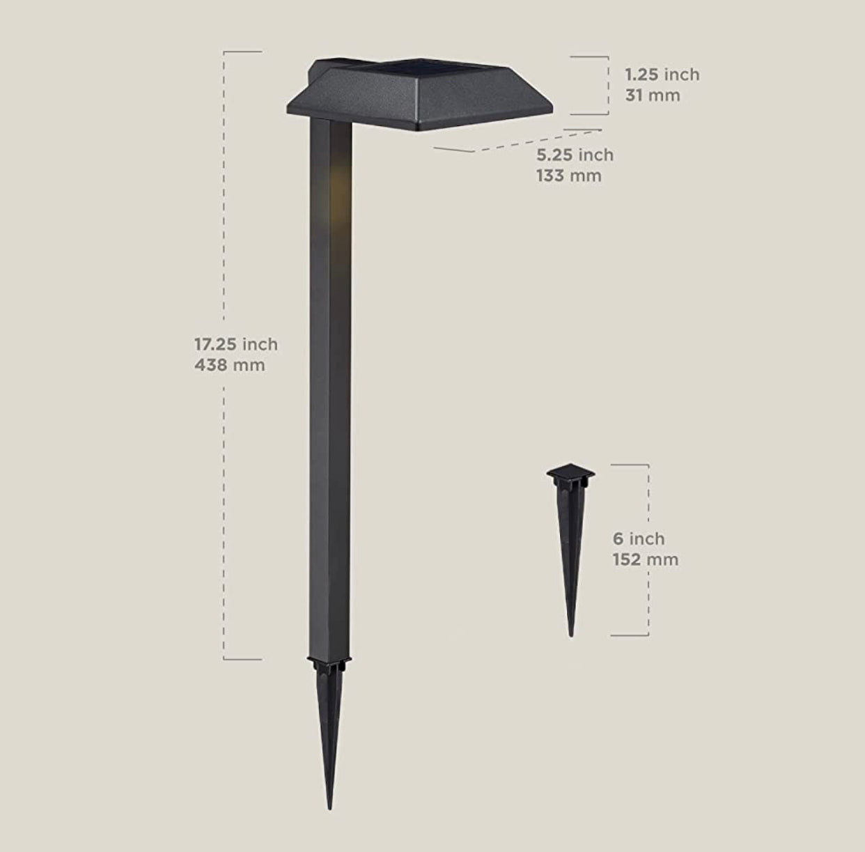 Energizer Solar LED Pathway Lights 30 Lumen, 6-Pack