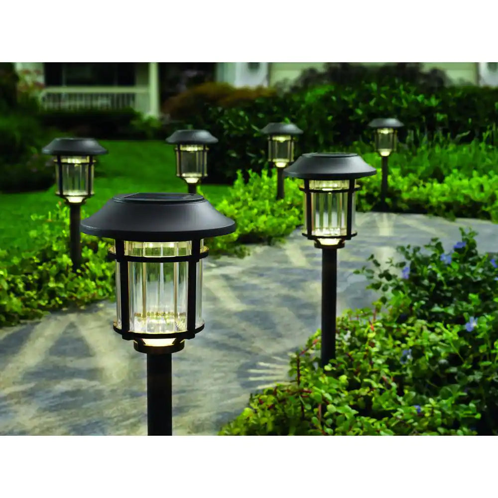 SmartYard High End Solar Bronze LED Path Light 10 Lumens (6-Pack)