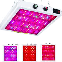 MaxBloom  Dimmable COB LED Grow Light 12-Band Full Spectrum Plant Growing Lamps with Veg/Bloom Dimmer, UV&IR