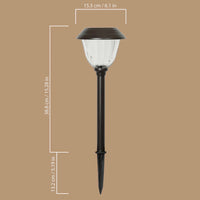 Member's Mark Solar LED Pathway Lights, Oil-Rubbed Bronze  (6 Pack)