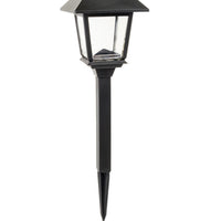 Threshold Solar Pathway LED Lights, Black 10-Pack