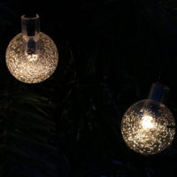 50 LED Solar Lamp Crystal Ball Globe Waterproof LED Solar String Light Bulb Christmas Tree Decor Outdoor Solar Light