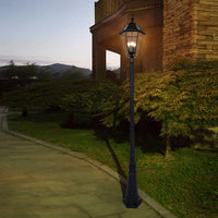 SmartYard Outdoor Solar LED Lamp Post 300 Lumen