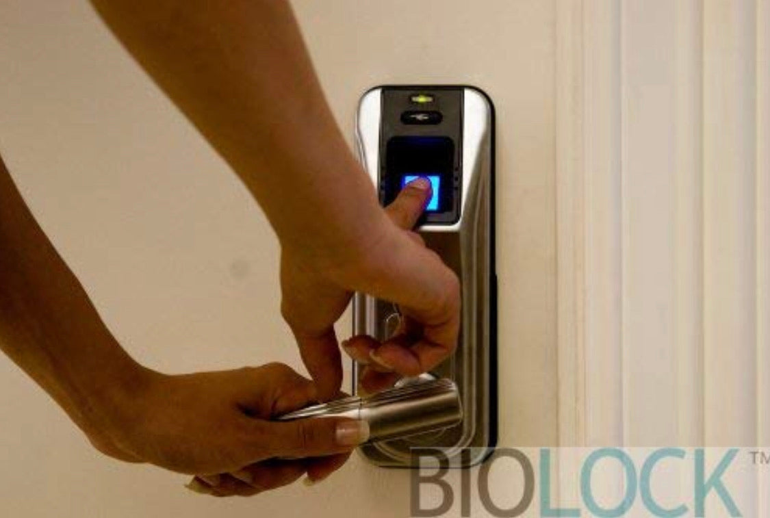 BIOLOCK 333 Biometric Fingerprint Entry Lever Door Lock