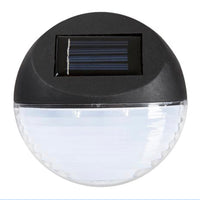 Living Accents  Black  Deck Solar Lights Powered  LED  Utility Light 4 Pack