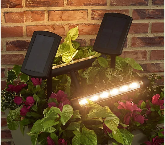 Energizer Set of 2 65 Lumen Solar Light Bar w/ Remote Panel